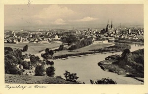 AK Regensburg (93047), Regensburg a. Donau, gelaufen 10.04.1933 - Bild 1 von 2