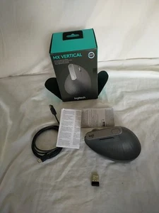 Logitech MX Vertical Wireless Ergonomic Mouse - - - Photo 1/12