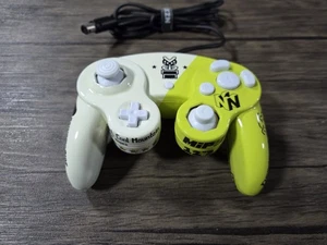 Custom Hand Painted Gamecube Controller With Replacement Buttons And Joysticks - Picture 1 of 5