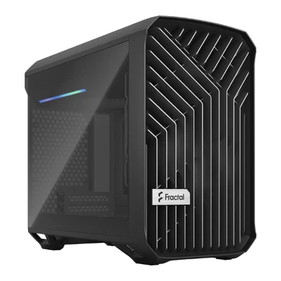 Fractal Design Torrent Nano Black Dark PC Computer Mini ITX Case FD-C-TOR1N-01 - Image 1 of 4