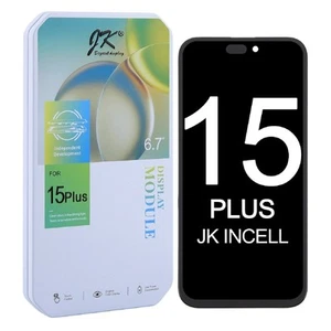 Réparation écran tactile LCD et numériseur iPhone 15 Plus JK Incell - Photo 1 sur 3