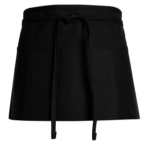 Red Kap Waist Apron with Squared Corners 23 11 Black - Picture 1 of 1