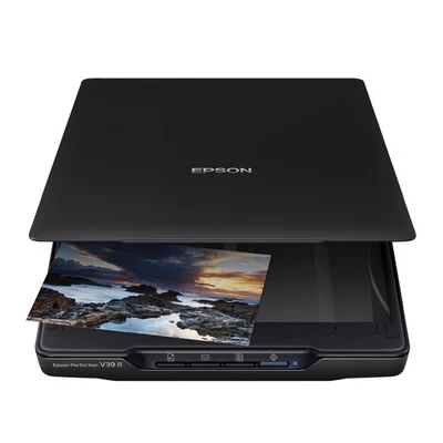 Epson Perfection V39 II Photo and Document Scanner, Black V39II - Image 1 of 4