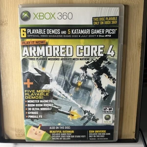 Official Xbox Magazine July 2007 Disc #72 Xbox 360 Armored Core - Picture 1 of 3