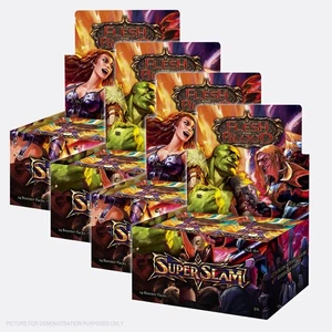 Flesh and Blood TCG - Super Slam SEALED Booster CASE of 4 Boxes - Picture 1 of 3