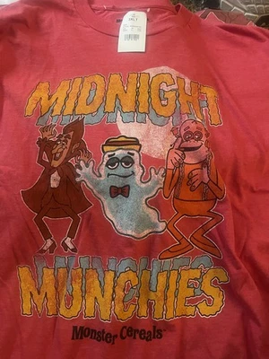 Camiseta Midnight Munchies Monster Cereal Gráficos Para Hombre 3XLT Chocula Booberry Foto 1 de 2