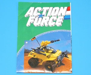 1991 GI JOE LEAFLET BROCHURE CATALOG FOLDOUT NORDIC EURO HASBRO - Foto 1 di 3