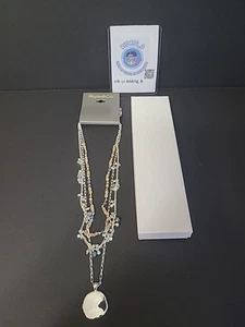 Style & Co Mixed-Metal Layered Beaded Pendant Necklace17" + 3" extender GIFT 🎁 - Picture 1 of 5