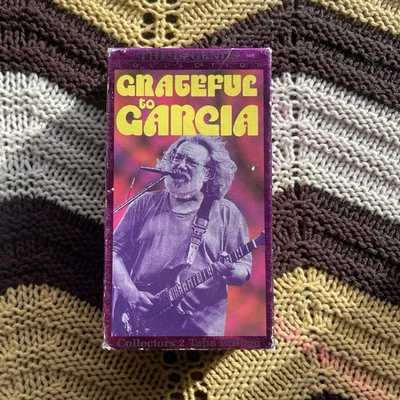 “Grateful to Garcia” Jerry Garcia/Grateful Dead  Collectors Edition (1995) VHS - Image 1 of 3