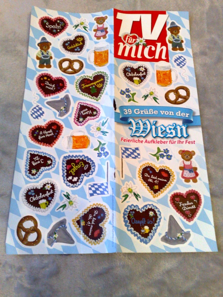 Sticker Aufkleber TV für mich 39 Grüße von der Wiesn - Bild 1 von 1