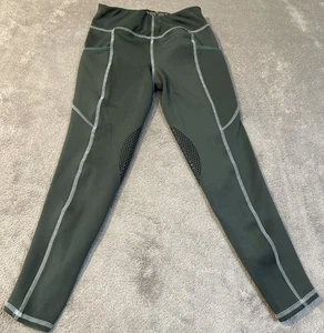 Dover Saddlery Pants Kids Medium Gray Riding Sport Breeches - Picture 1 of 6