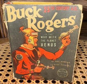 1938 BUCK ROGERS IN THE WAR WITH THE PLANET VENUS THE BETTER LITTLE BOOK #1437 - Bild 1 von 8