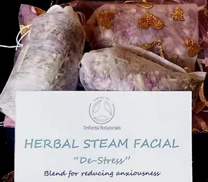 Entspannende Spa Dampf Gesichtsbehandlung natürliche organische Kräuter zu Hause beruhigende Apotheke - Bild 1 von 5