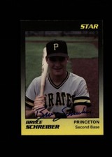 Bruce Schreiber Salem Buccaneers 1990 Star authentic autographed card