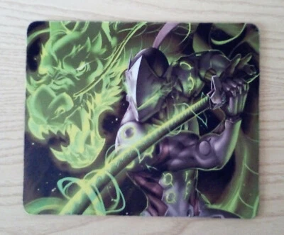 Tappetino per mouse in tessuto e gomma Genji Shimada Overwatch mousepad gaming - Immagine 1 di 4