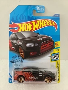 Hot Wheels 2020 Hw Speed Graphics 2008 Lancer Evolution, Black Red 69/250 New - Picture 1 of 3