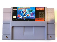 Mega Man X SUPER NINTENDO SNES Game - Tested - Working & Authentic!