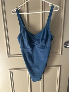 Speedo Blue One Piece Swimwear size 16 - Picture 1 of 6
