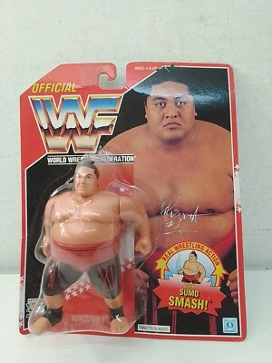 YOKOZUNA SUMO SMASH 1993 OFFICIAL WRESTLING WWF HASBRO MOC-ZR-P5 - Immagine 1 di 4