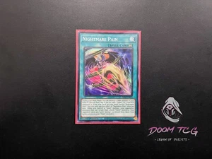Yugioh! Nightmare Pain PHNI-EN054 SR 1ª Edición “Soporte de Mazo Yubel” - Imagen 1 de 1