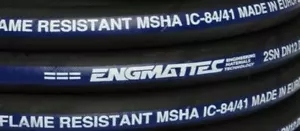 Hydraulic Hose 3/4" Two Wire 10 Meters SAE100R2-12 MSHA 3118 PSI MADE IN EUROPE - Picture 1 of 9
