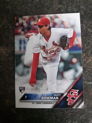 2016 Topps Updated Series Rookie Matt Bowman RC Card# US149 - Image 1 of 2