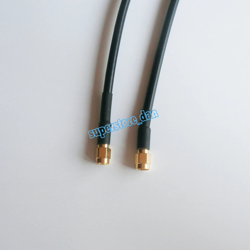 20inch RG58 Cable SMA Male to SMA Male Plug RF jumper pigtail - Image 1 of 1