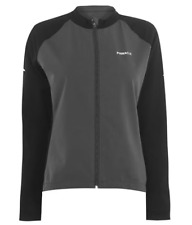 Pinnacle Thermal Long Sleeve Cycling Jacket Womens Grey Size UK 10 #REF113
