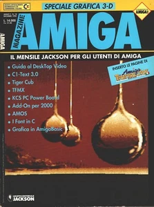 Rivista Amiga Magazine n. 18 - Dicembre 1990 - Speciale Grafica 3-D ed. Jackson - Imagen 1 de 2