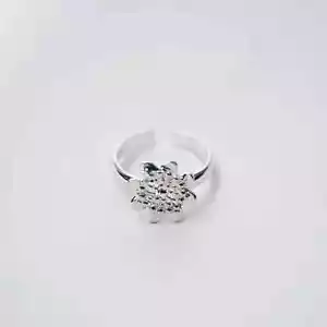 PRINCESA INCA 950 Silver Ring ~ Andean Clover Jewelry - Bild 1 von 4