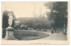 Botanic Gardens Adelaide South Australia SA Statue Donald Taylor Postcard 1906 - Picture 1 of 2