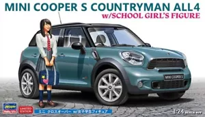 Hasegawa 52359 Mini Cooper S Countryman All4 scala 1:24 con Modellino scuola - Foto 1 di 1