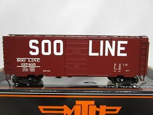 MTH HO Scale SOO Line 40' PS1 Box Car #137405 NOS 85-74121 - Picture 1 of 8