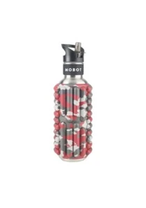 Rodillo de espuma Mobot 27 OZ botella de agua camuflaje rojo y gris gris gris  - Imagen 1 de 5