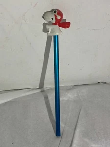 Vintage 1966 Rare Peanuts Snoopy Flying Ace Wooden Pencil Figure Topper - Picture 1 of 3
