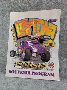 Daytona Turkey Rod Run Souvenir Program 1994 21st Annual In Excellent Condition - Picture 1 of 3