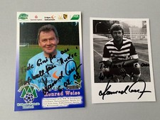 2 x KONRAD WISE GDR 1976 Olympic champion signed 2 photos 10x15 autograph