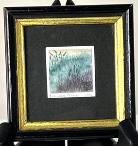 Quadro Paesaggio Acquerello Bernhard Traxler Rio De Janeiro Brasile 2004 1,25"SQ - Foto 1 di 4