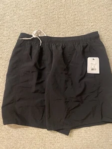 New Dolfin mens 3X solid black swimsuit Water shorts Swim Trunks pockets lined - Picture 1 of 1