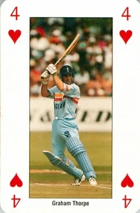 1999 England Men's ODI Cricket ICC World Cup Card - Graham Thorpe - Picture 1 of 3