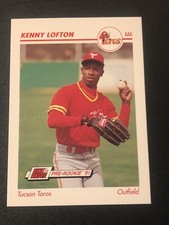 1991 Line Drive Pre-Rookie AAA Kenny Lofton #614 Rookie RC