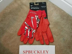 NIKE MIKE TROUT ELITE ADULT BASEBALL BATTING GLOVES, NBG03, PGB545, NWT, PAIR - Picture 1 of 14