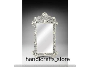 Handmade Luxury Bone Inlay Mirror Elegant Mirror Frame Home Decor, Gift for her - Picture 1 of 3