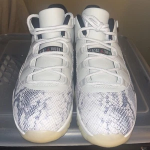 Size 13 - Air Jordan 11 Retro Low Light Bone Snakeskin - Picture 1 of 7