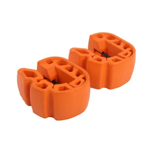 2X Anti Crash Buffer Snap-In Fenders Bumper 295100418 Orange For Sea-Doo Gtx Gti - Picture 1 of 6