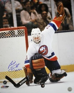 Autogramm 16 x 20 Billy Smith New York Islanders 16 x 20 Foto mit COA - Bild 1 von 1