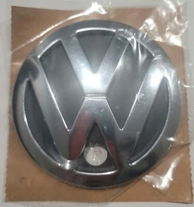 OEM 1999 - 2005 VOLKSWAGEN VW JETTA TRUNK ROUND EMBLEM SYMBOL CHROME 32475610 5B - Picture 1 of 3
