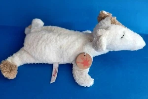 Sigikid Germany schlafender Hund Frottee Plüsch Pellet Körperanhänger & Knopf Stofftier - Bild 1 von 12