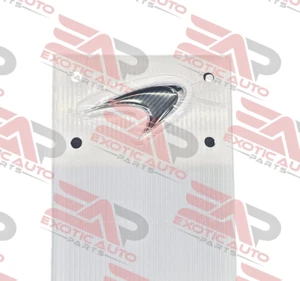 Genuine NEW McLaren MP4-12C Carbon Fiber Emblem Badge Part #1211A9388CP - Picture 1 of 4