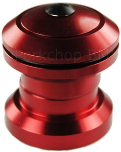 Aluminum alloy BMX headset 1 1/8" threadless - RED ANODIZED - Picture 1 of 1